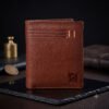 Men’s Wallet, Full Grain Leather, Note Case, 13 Card Slots, RFID Protected | Clover