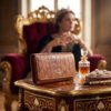 Bianca Quilted Ladies Clutch, Vintage, Waxy Top Grain Leather, Multiple Card Slots, RFID Protected | Clover