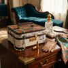 Signature Hand-Tooled Full-Grain Leather With Salt & Pepper Hair-on Hide Luxury Jewelry Organizer